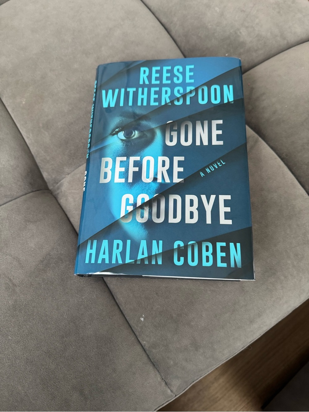 "Gone Before Goodbye" Hardcover - Blue